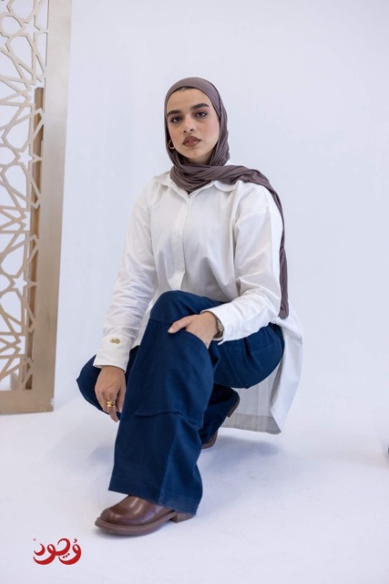 Navy Casual Women Pants