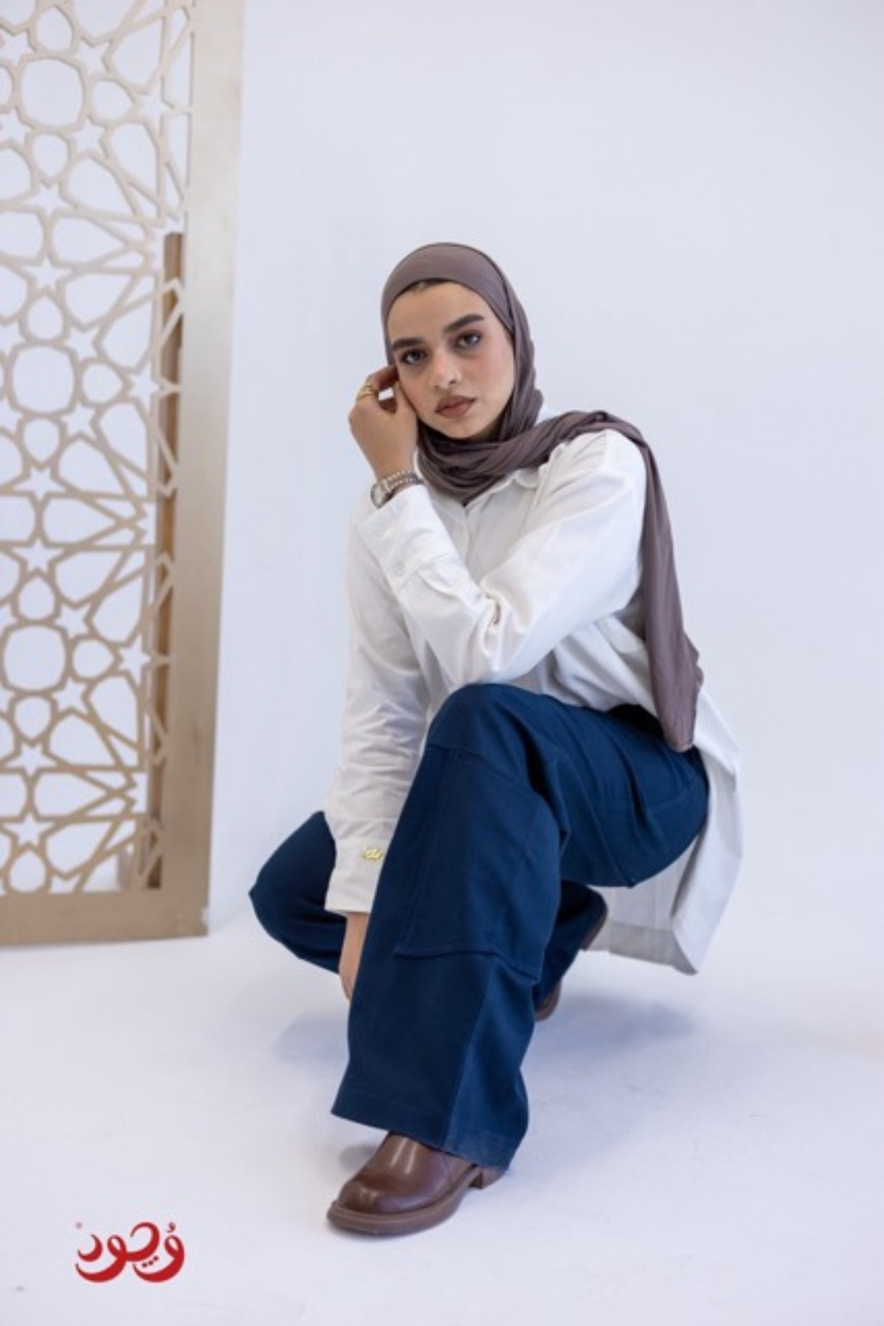 Navy Casual Women Pants