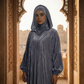 Pleated Katefa Esdal with Hood