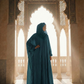 Pleated Katefa Esdal with Hood