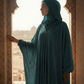 Pleated Katefa Esdal with Hood