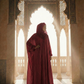 Pleated Katefa Esdal with Hood