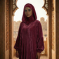 Pleated Katefa Esdal with Hood