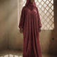 Pleated Katefa Esdal with Hood