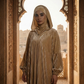 Pleated Katefa Esdal with Hood