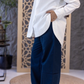 Navy Casual Women Pants