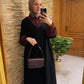 Wakar Dress | Elegant Modest Black Maxi