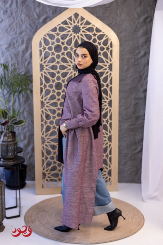 Dark Red Trendy Cut Shirt