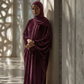 Plain Katefa Esdal with Scarf