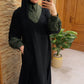 Wakar Dress | Elegant Modest Black Maxi