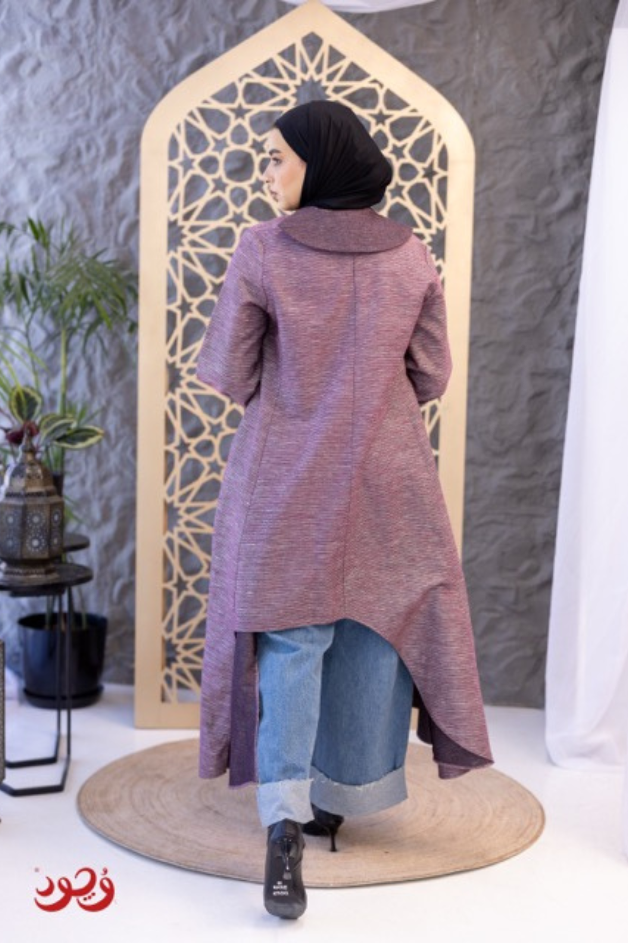 Dark Red Trendy Cut Shirt