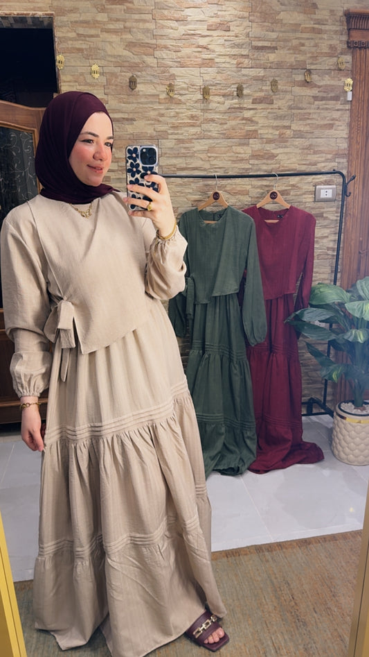 Layal Summer Dress | Ruffled Women Dress