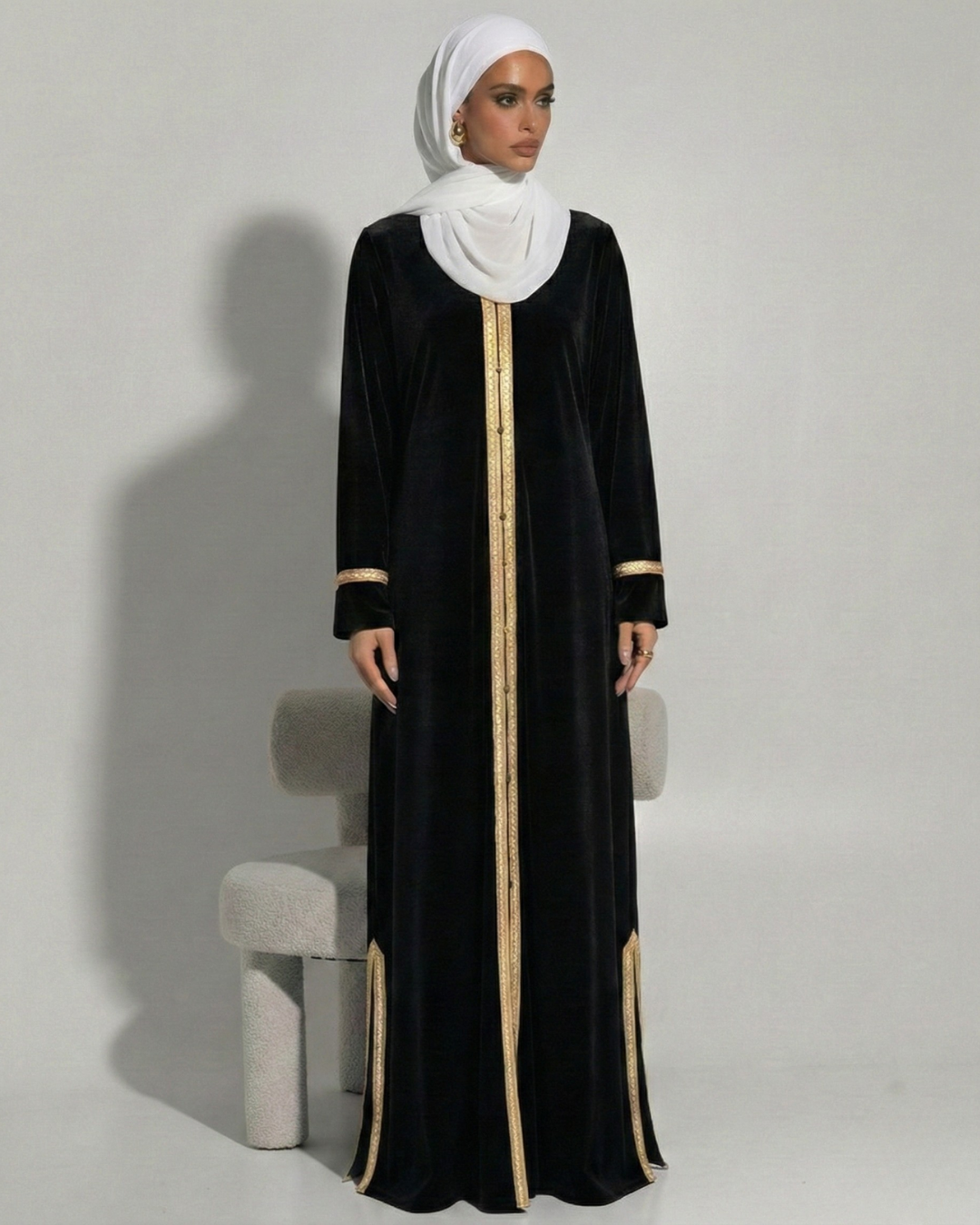 Women’s Kaftan Kateefa | Elegant Velvet Kaftan