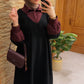 Wakar Dress | Elegant Modest Black Maxi