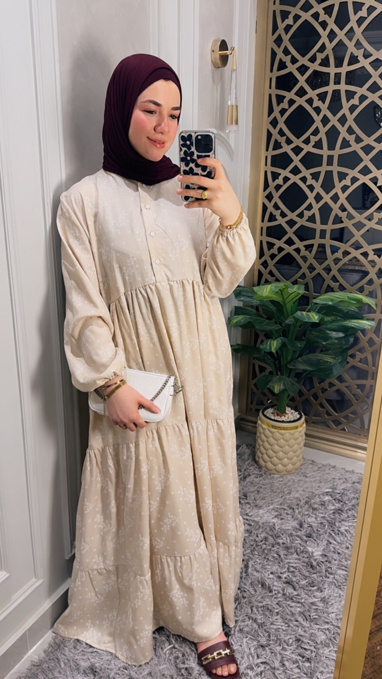 Bahja Dress | Elegant Modest Maxi