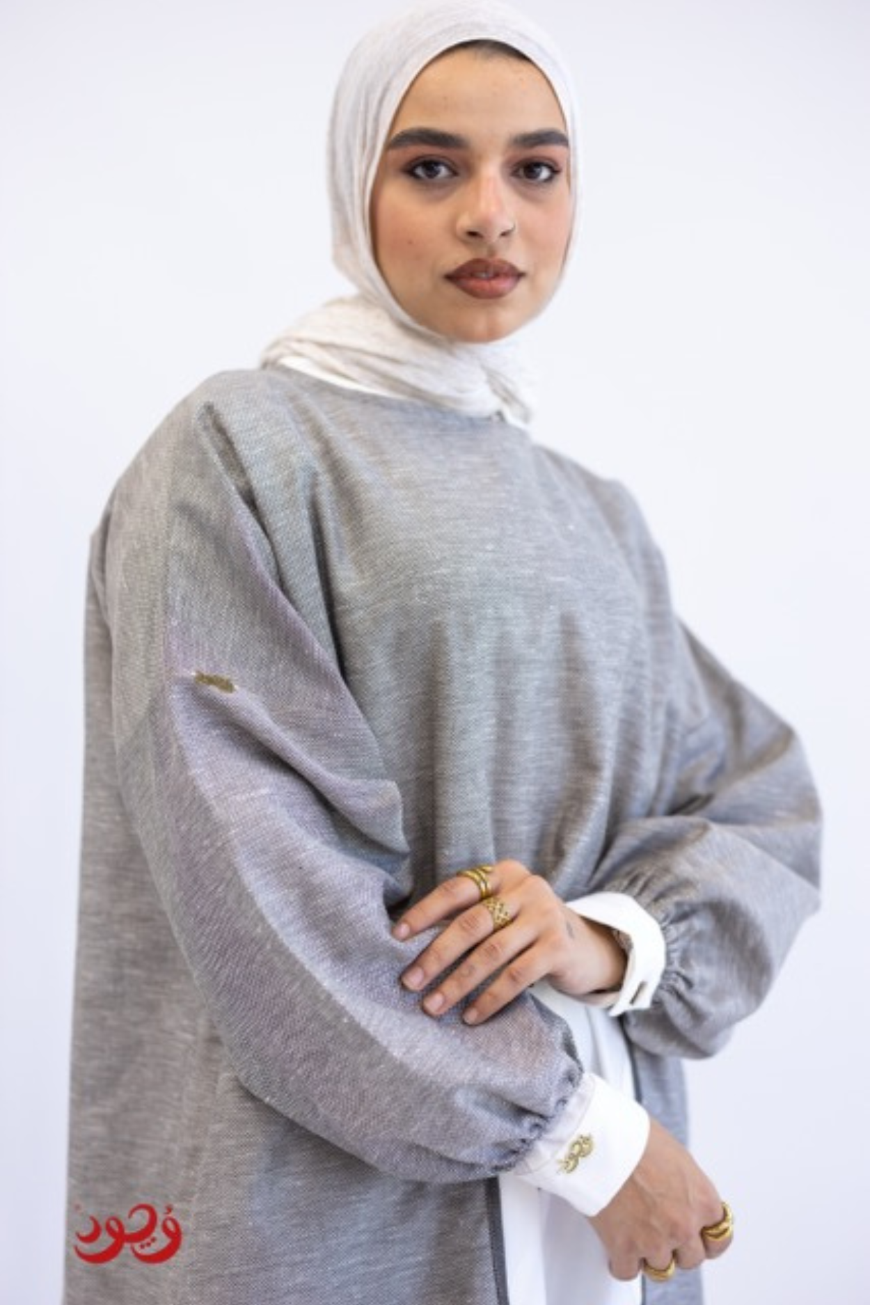 Grey 2-Piece Casual Women Set