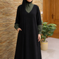 Wakar Dress | Elegant Modest Black Maxi