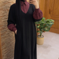 Wakar Dress | Elegant Modest Black Maxi
