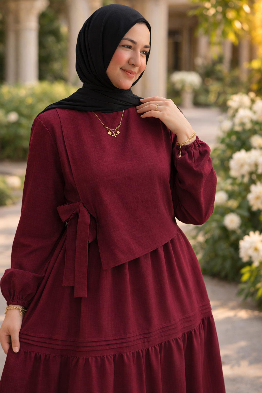 Layal Summer Dress | Ruffled Women Dress