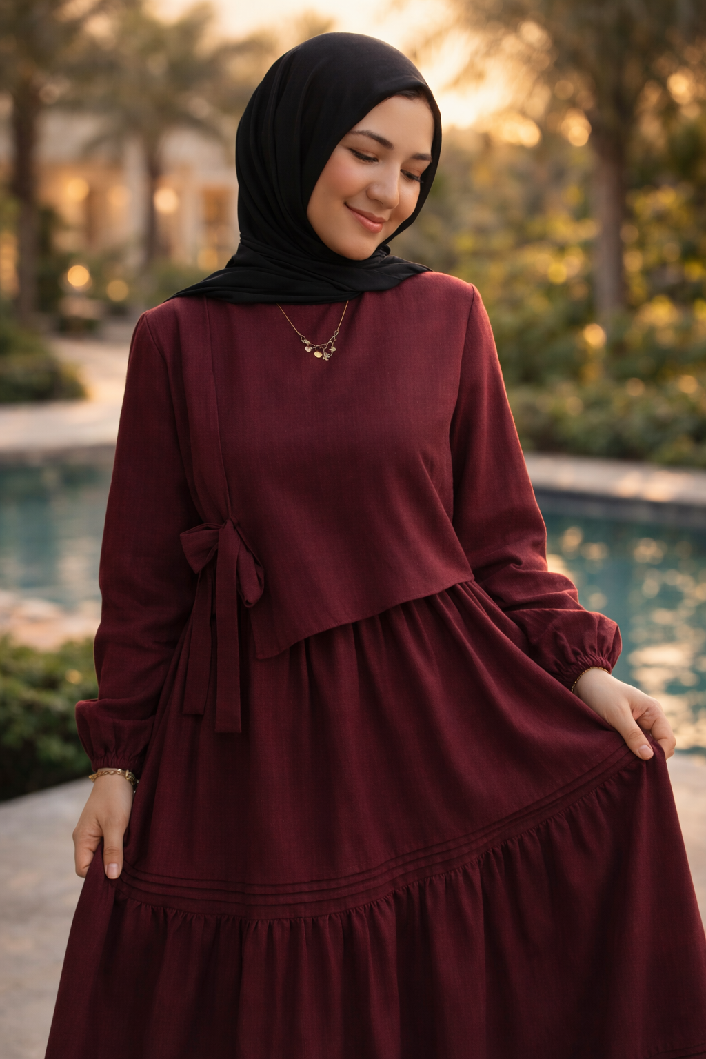Layal Summer Dress | Ruffled Women Dress