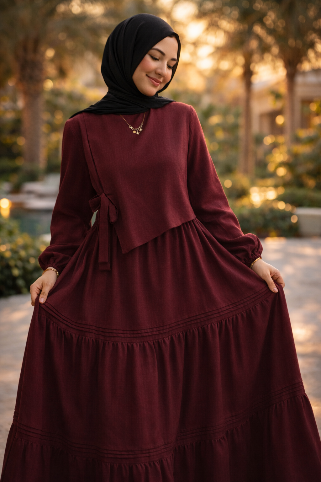 Layal Summer Dress | Ruffled Women Dress