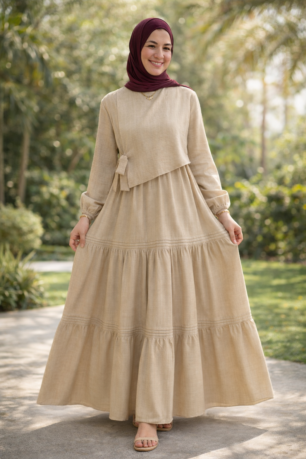Layal Summer Dress | Ruffled Women Dress
