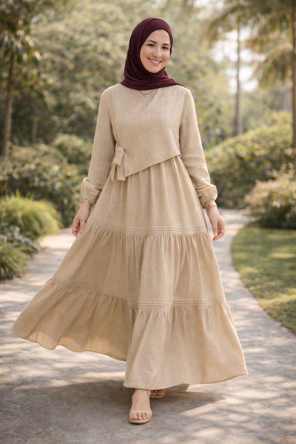 Layal Summer Dress | Ruffled Women Dress