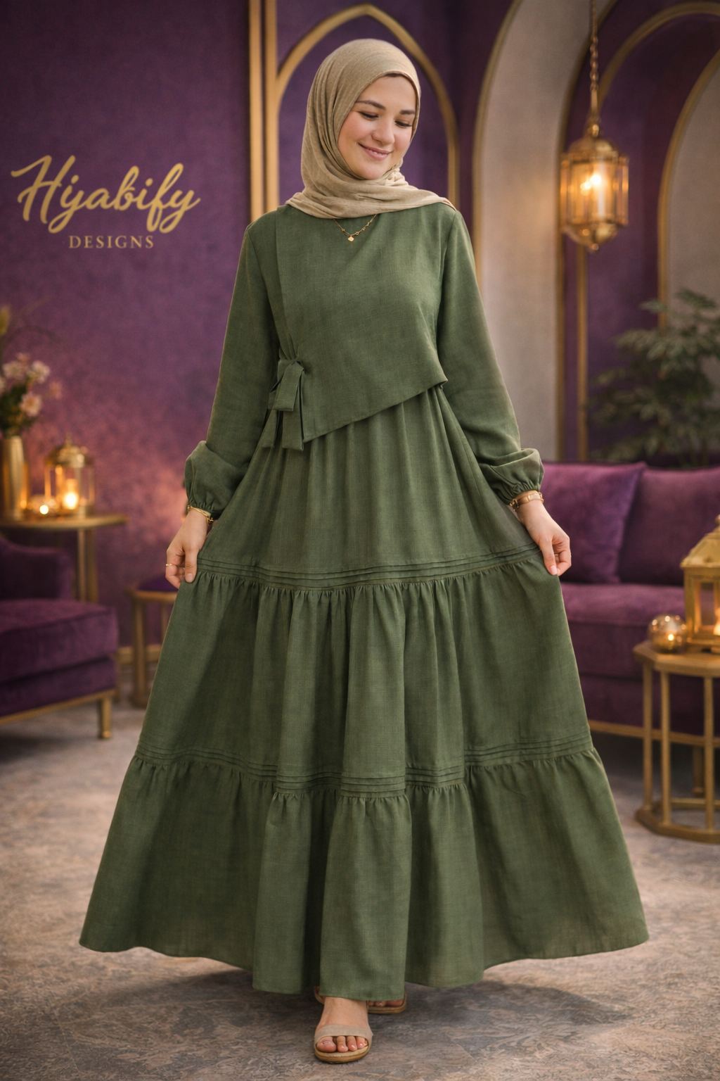 Layal Summer Dress | Ruffled Women Dress