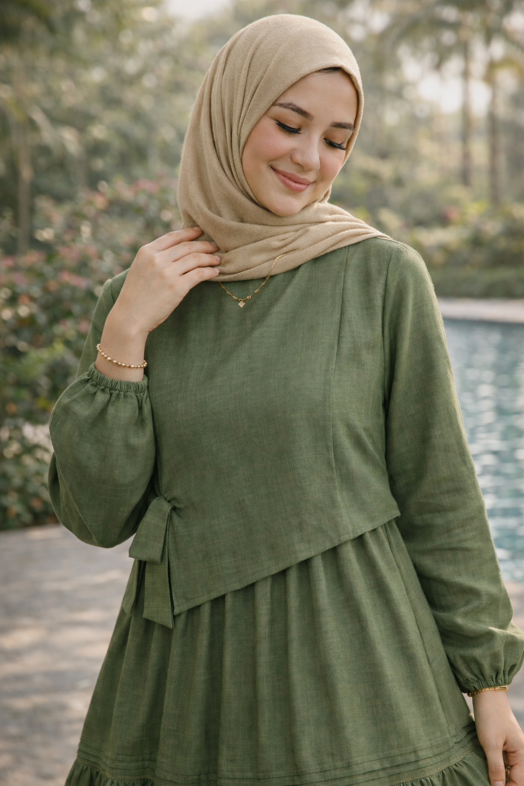 Layal Summer Dress | Ruffled Women Dress