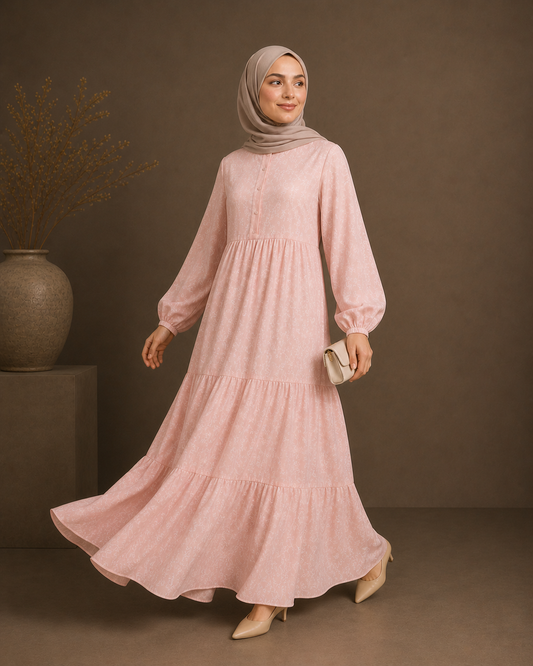 Bahja Dress | Elegant Modest Maxi