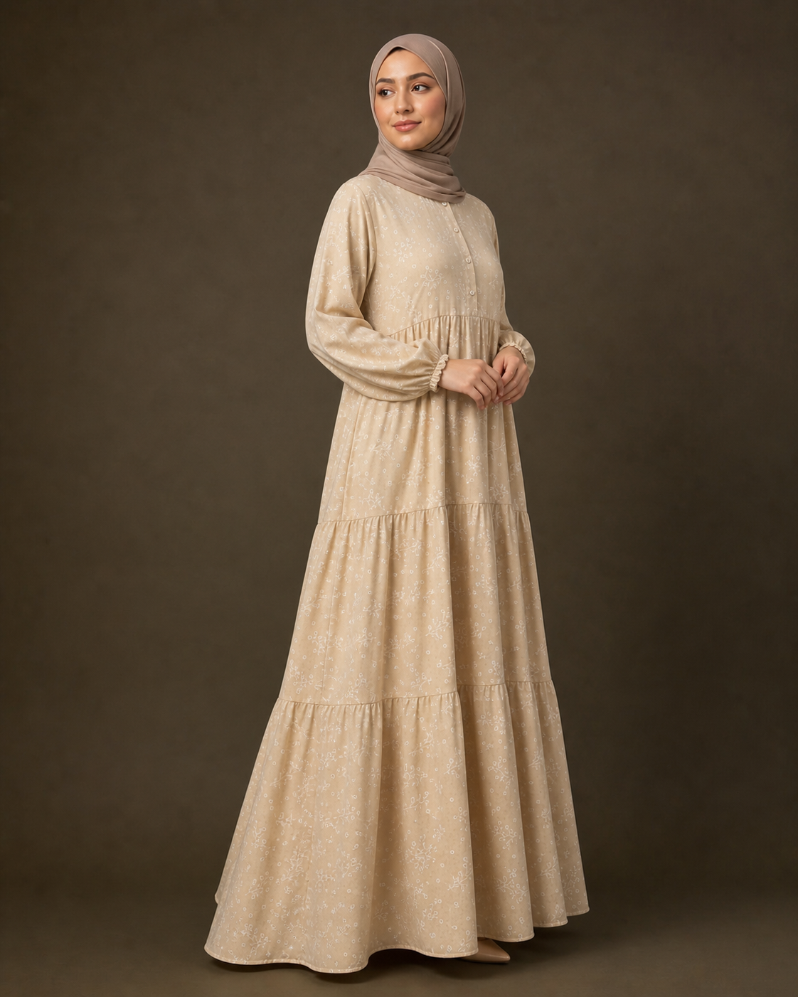 Bahja Dress | Elegant Modest Maxi