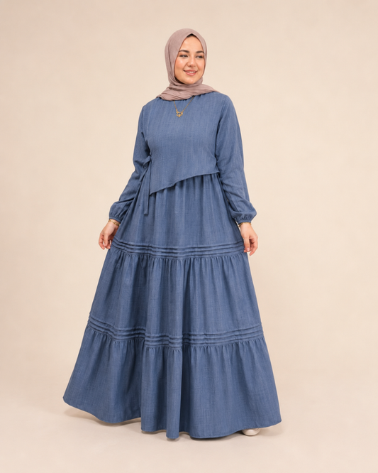 Layal Summer Dress | Ruffled Women Dress