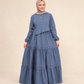 Layal Summer Dress | Ruffled Women Dress