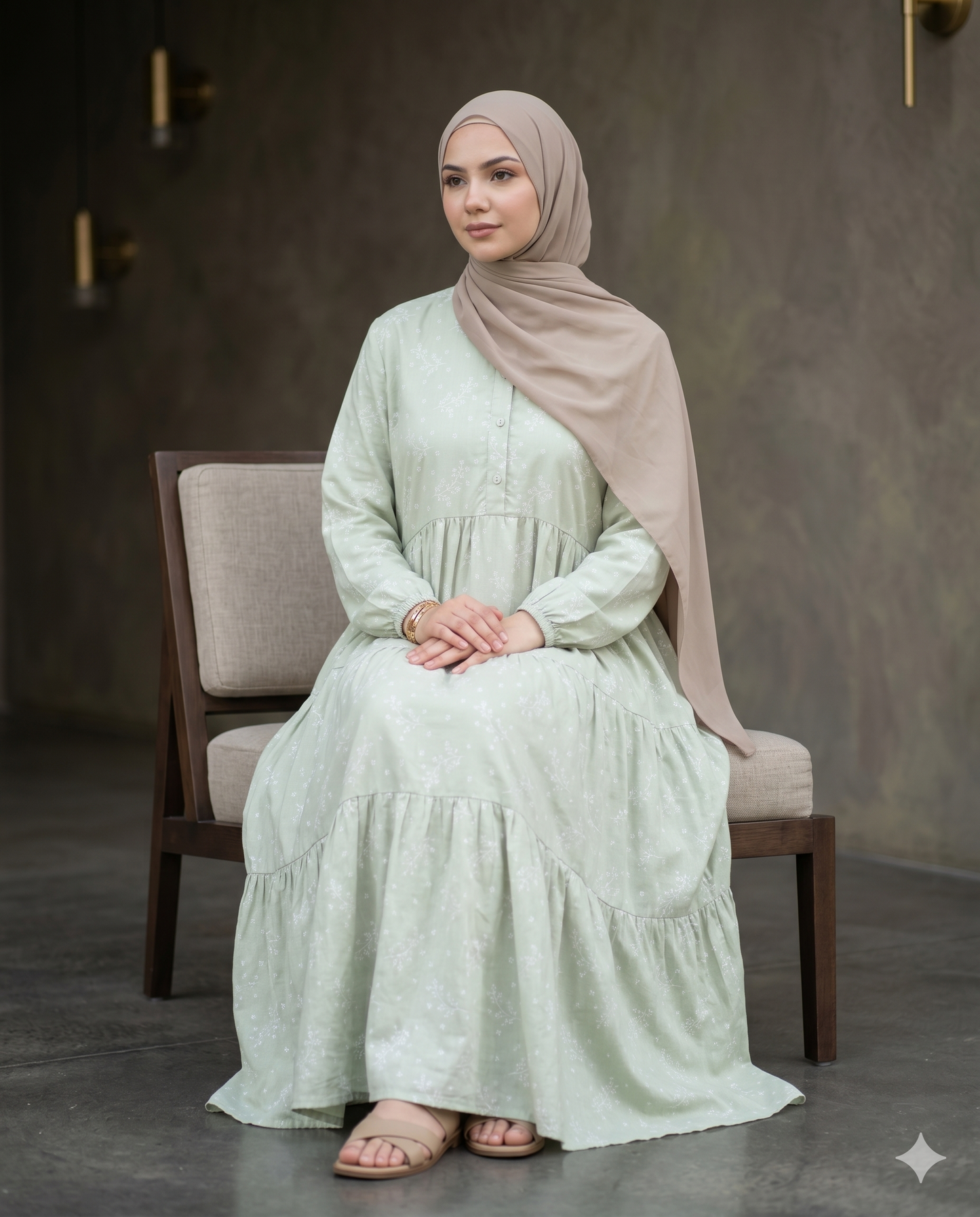Bahja Dress | Elegant Modest Maxi