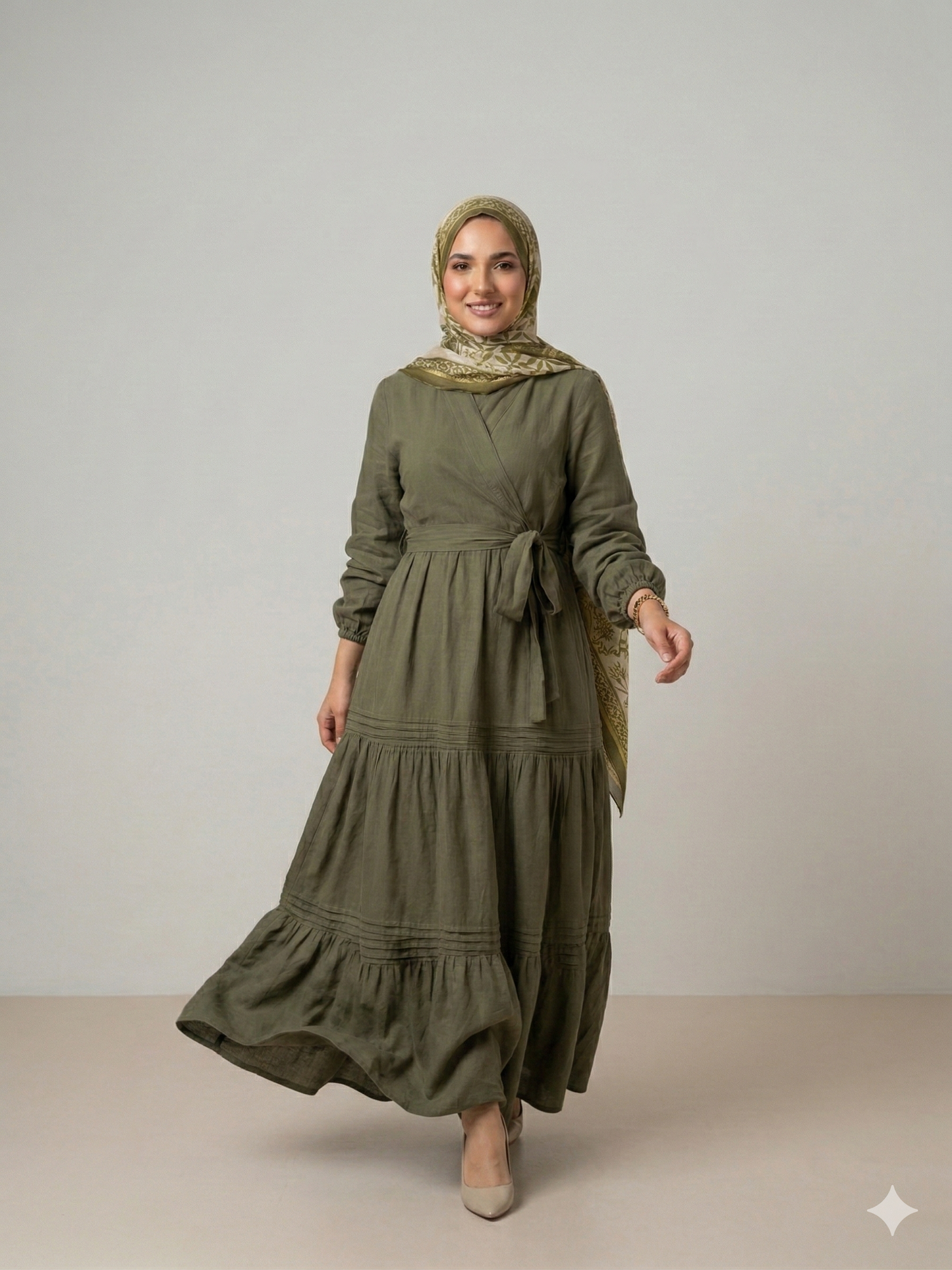 Layal Dress | Ruffled Women Dress