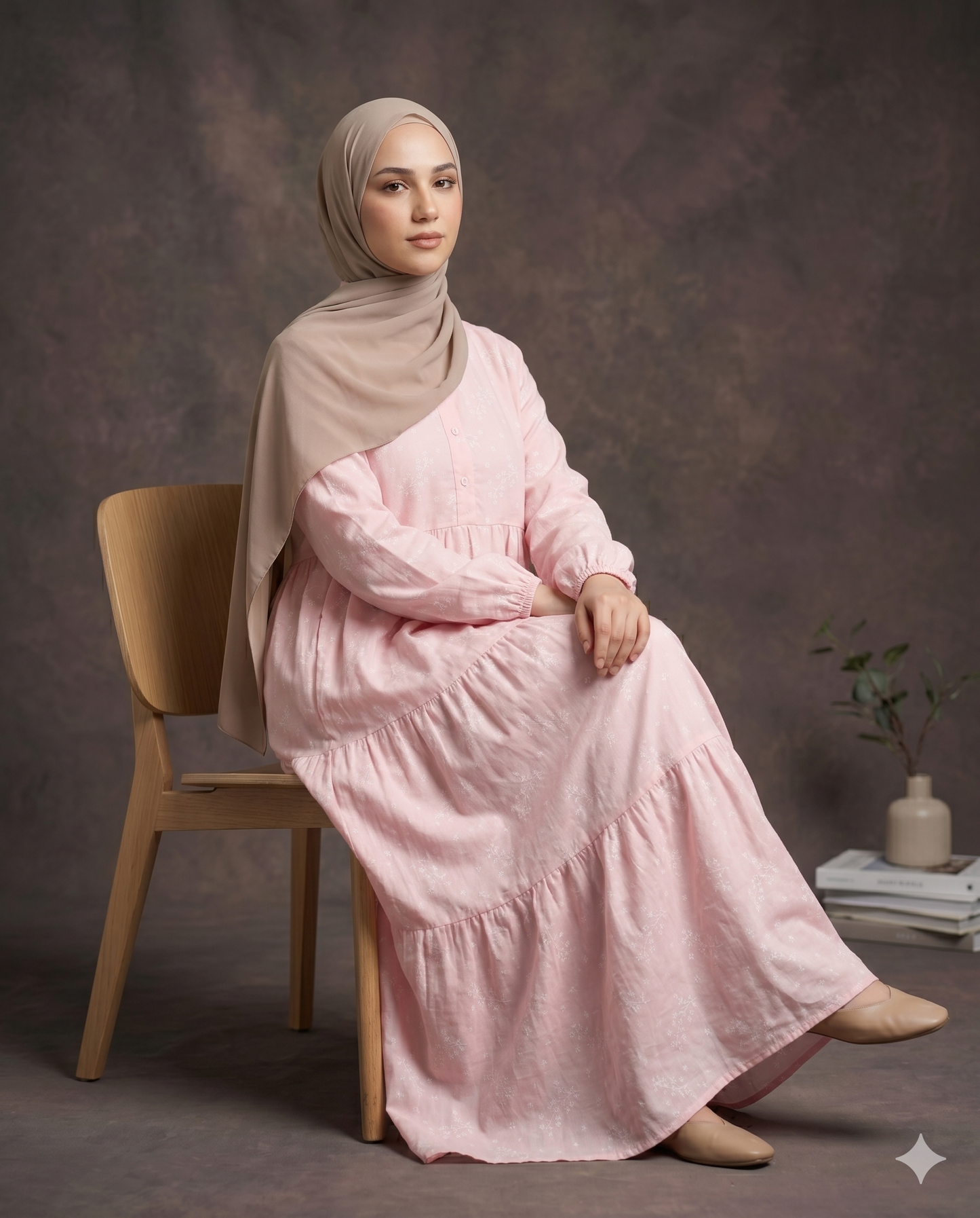Bahja Dress | Elegant Modest Maxi