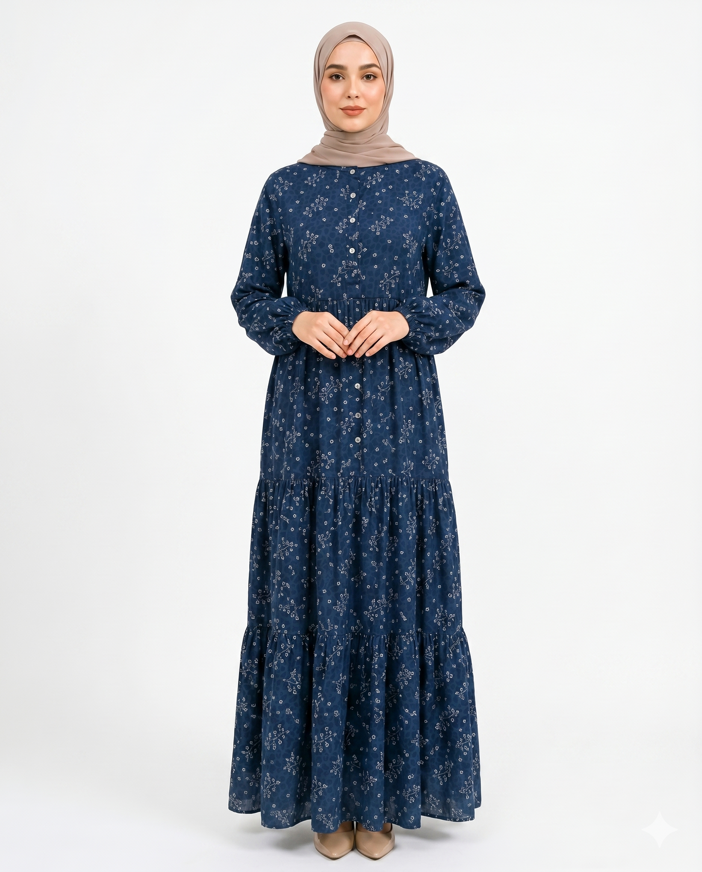 Bahja Dress | Elegant Modest Maxi