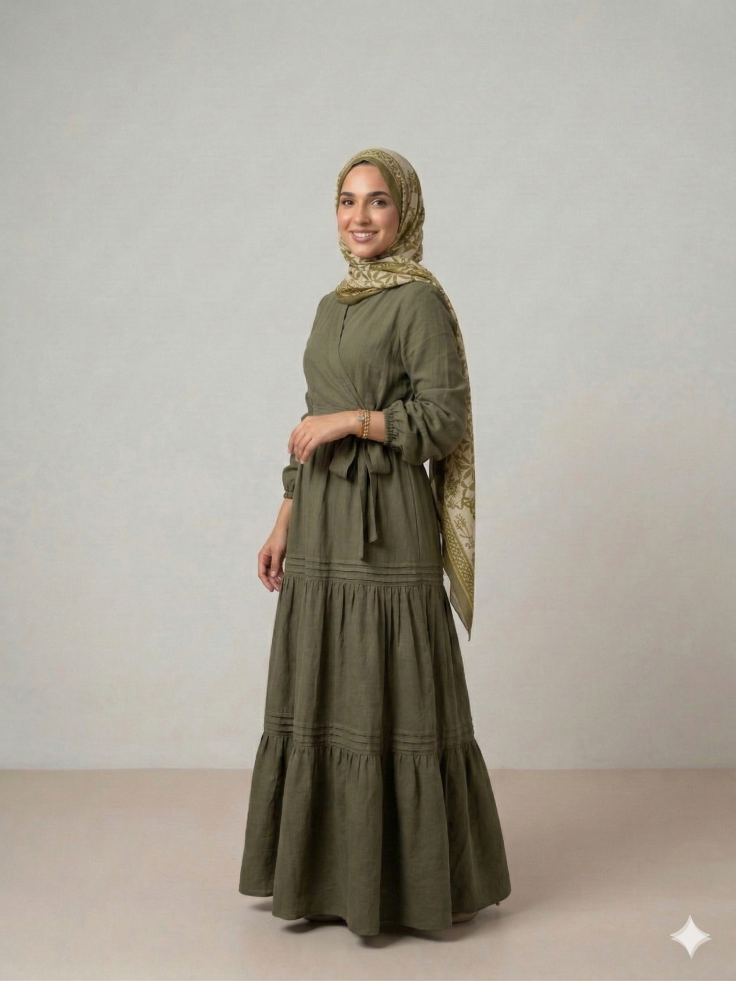 Layal Dress | Ruffled Women Dress