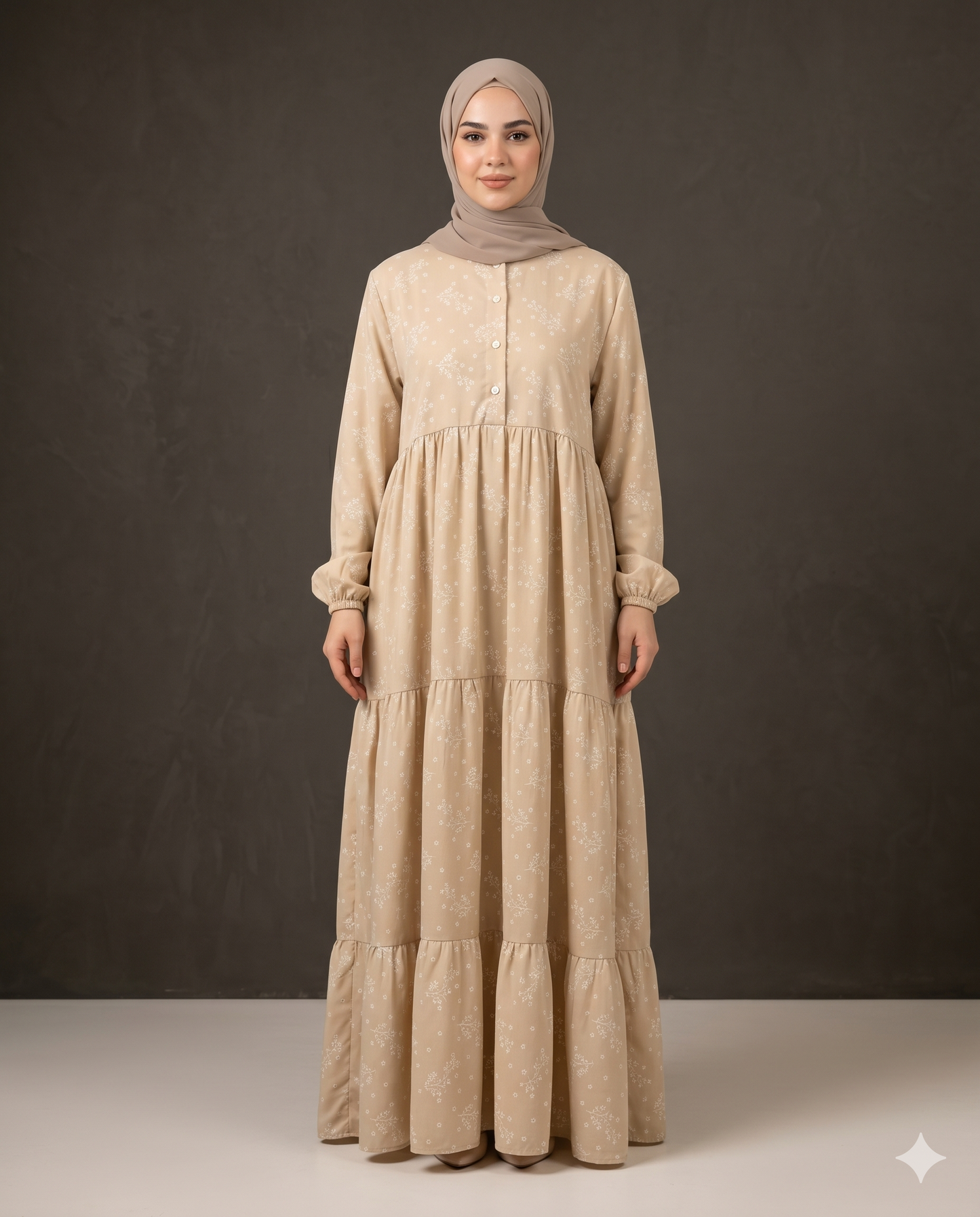 Bahja Dress | Elegant Modest Maxi