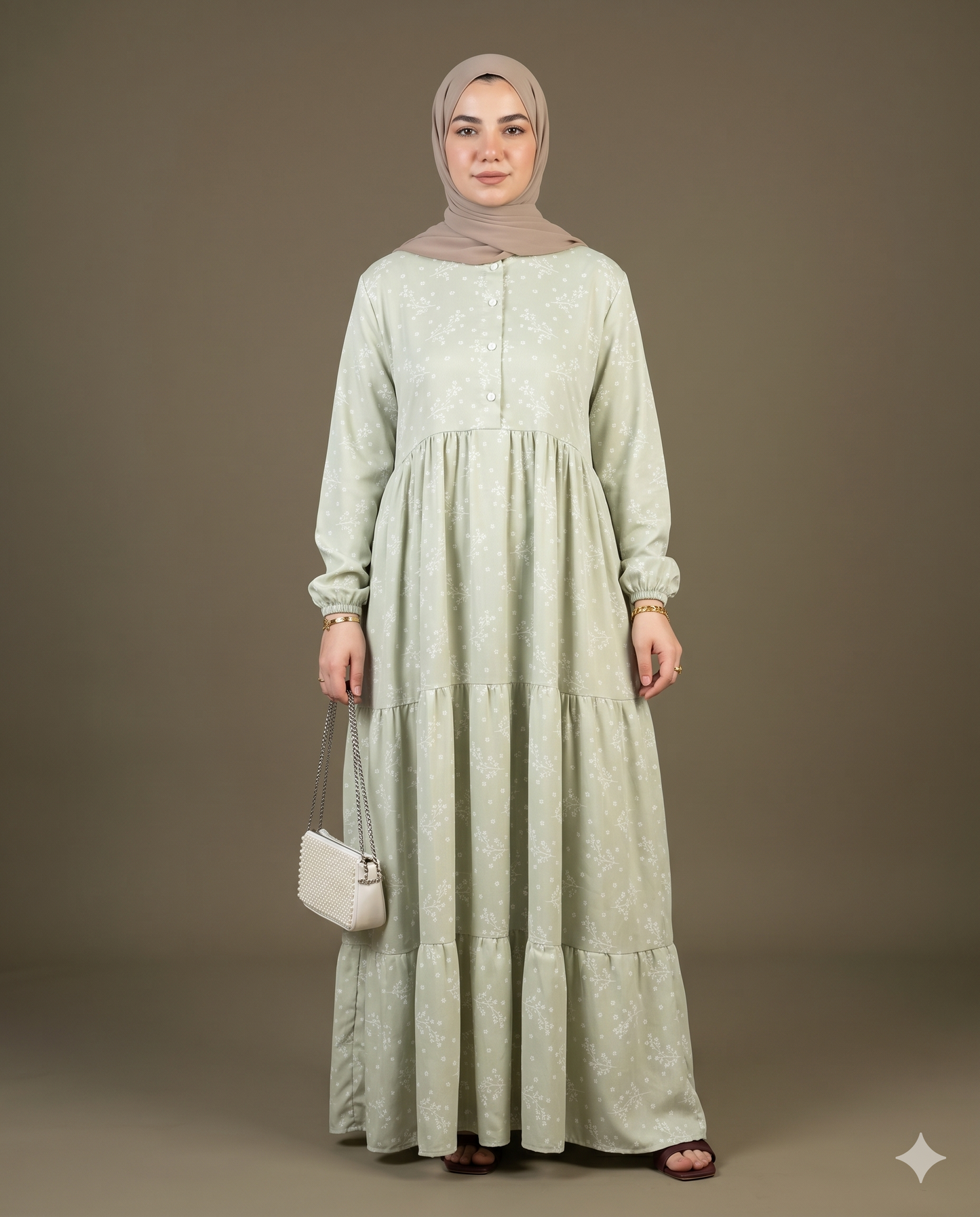 Bahja Dress | Elegant Modest Maxi