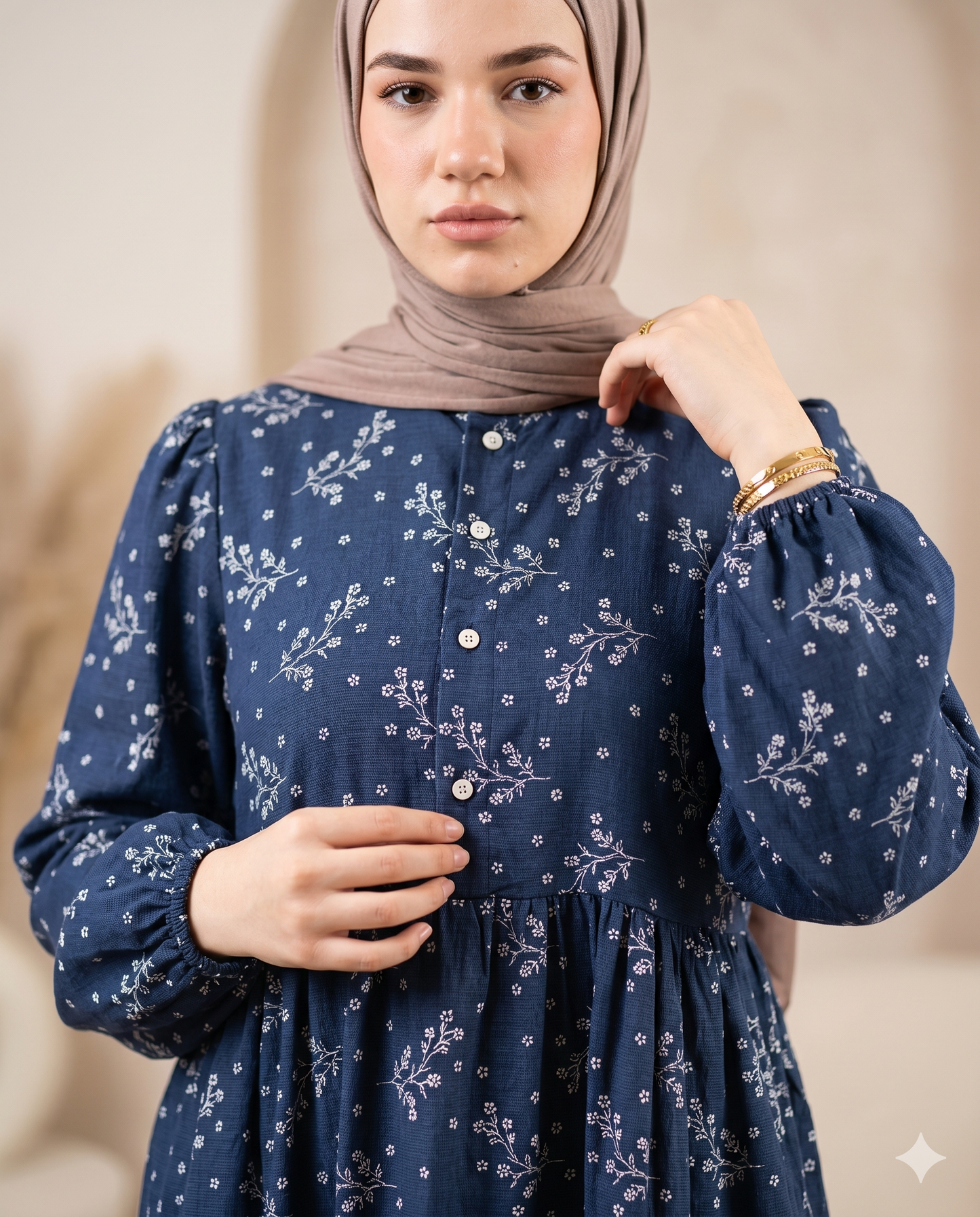 Bahja Dress | Elegant Modest Maxi