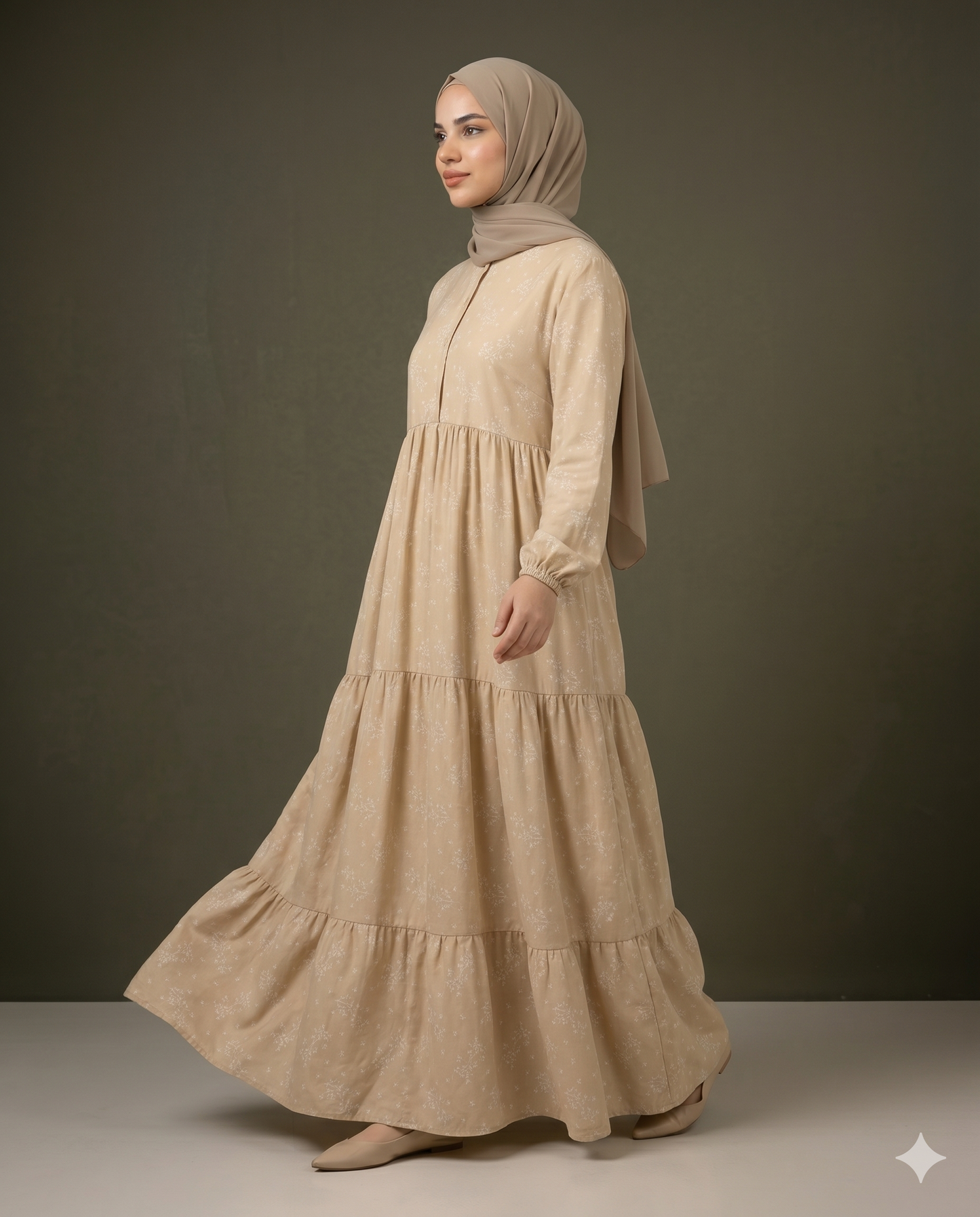 Bahja Dress | Elegant Modest Maxi