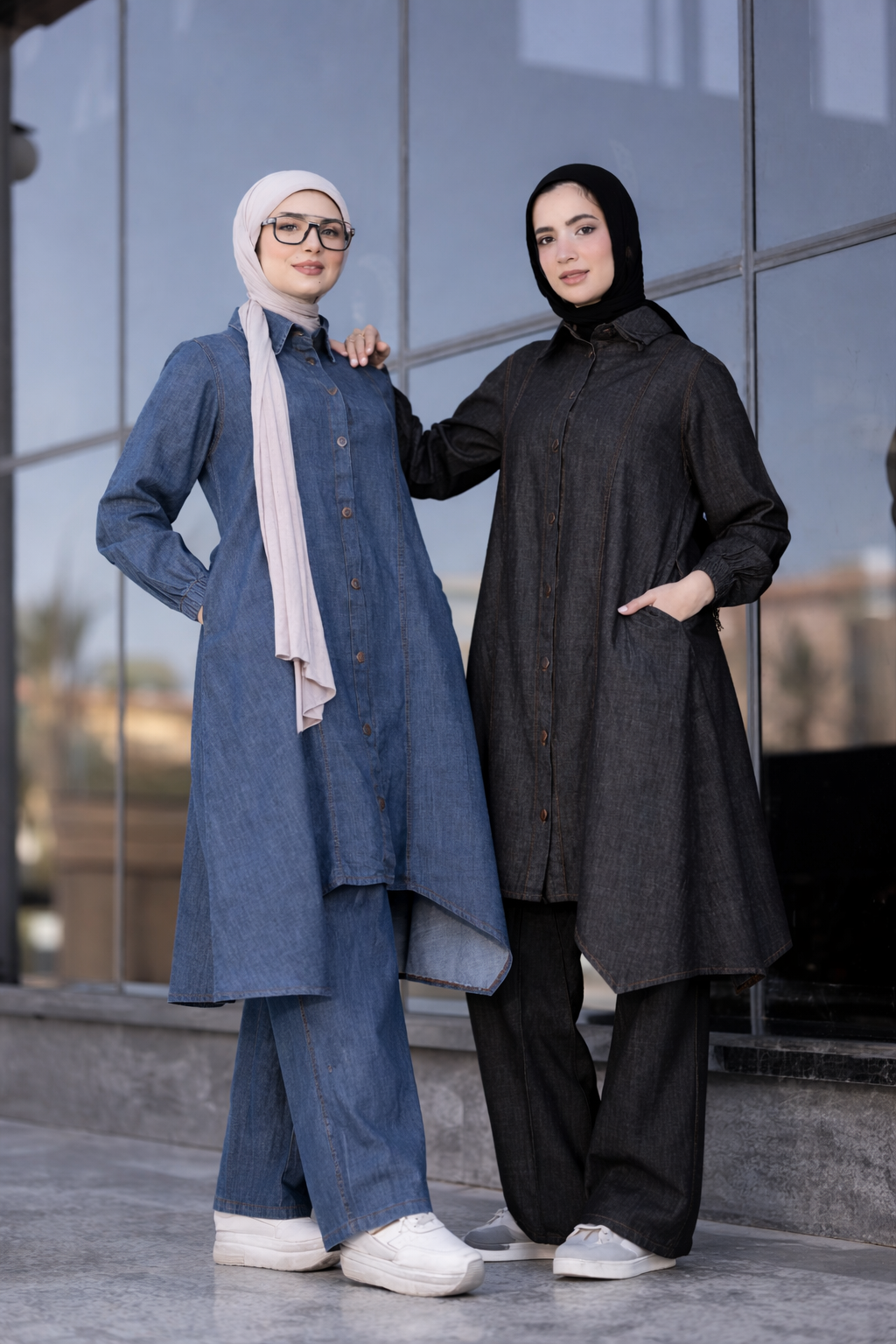 Luna Jeans Set | 2-Piece Casual Women Set