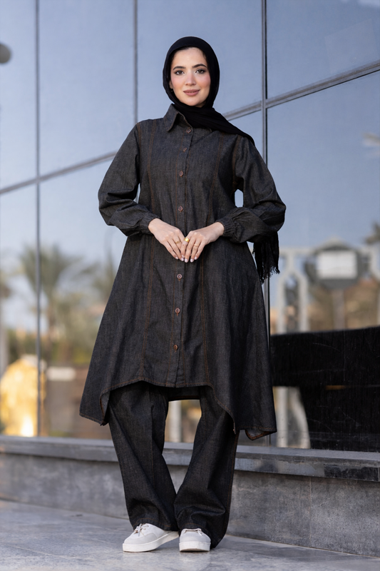 Luna Jeans Set | 2-Piece Casual Women Set