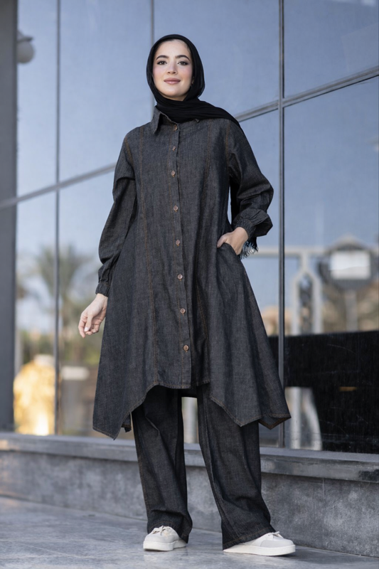 Luna Jeans Set | 2-Piece Casual Women Set