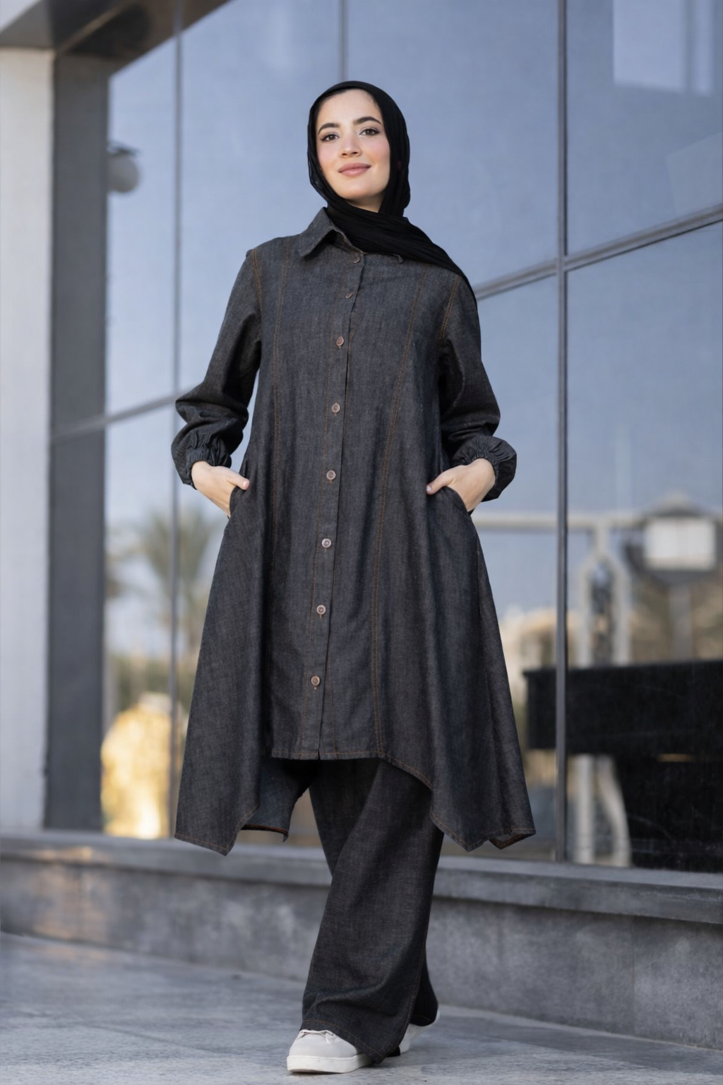 Luna Jeans Set | 2-Piece Casual Women Set