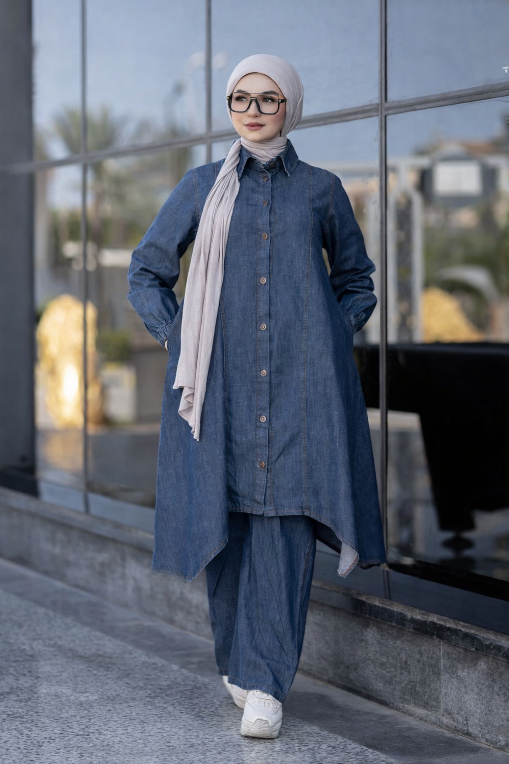 Luna Jeans Set | 2-Piece Casual Women Set