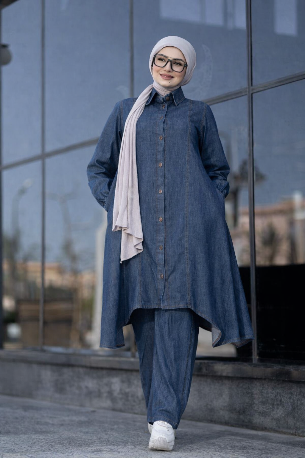 Luna Jeans Set | 2-Piece Casual Women Set