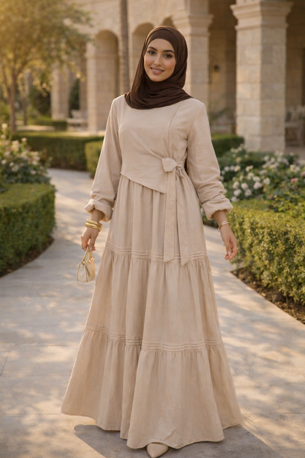 Layal Dress | Ruffled Women Dress