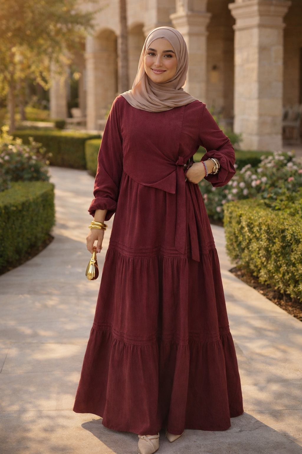 Layal Dress | Ruffled Women Dress